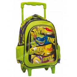 ΤΣΑΝΤΑ ΤΡΟΛΛΕΥ ΝΗΠΙΑΓΩΓΕΙΟ NINJA TURTLES 334-09072