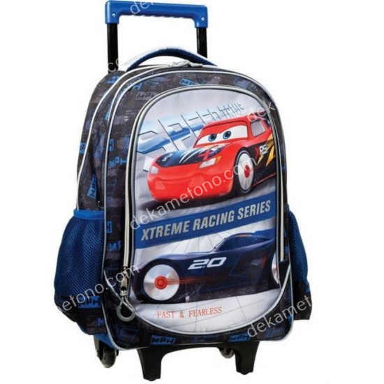 τσαντα τρολλευ δημοτικου cars thunder 341-45074 03.02.0047