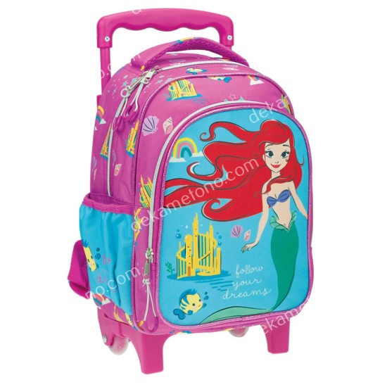 τσαντα τρολλευ νηπιου princess ariel 03.00.0075