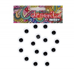 ΜΑΤΑΚΙΑ ΜΑΥΡΑ 20 MM ΣΕΤ 80 ΤΕΜAΧΙΩΝ DESCRIBO 