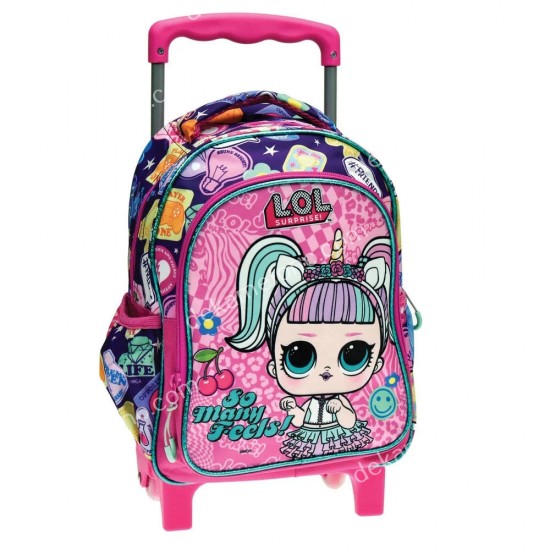 τσαντα τρολλευ νηπιου barbie power pastels 03.00.0077