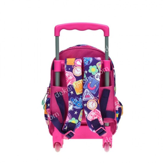 τσαντα τρολλευ νηπιου barbie power pastels 03.00.0077