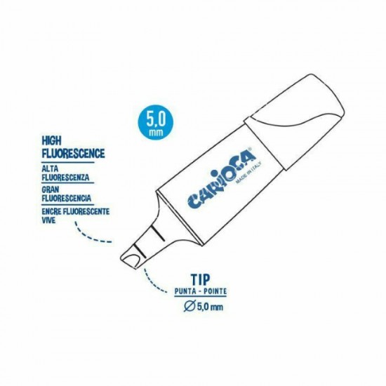 μαρκαδοροι υπογραμισεωσ carioca μινι 02.13.0095