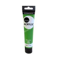 ΑΚΡΥΛΙΚΟ ΧΡΩΜΑ ΖΩΓΡΑΦΙΚΗΣ SIMPLY 75 ML MEDIUM GREEN