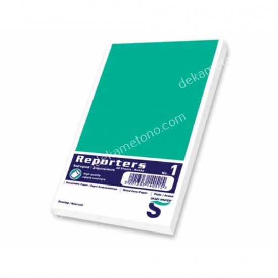 μπλοκ κολλητο λευκο skag reporter΄s νο1 01.02.0013