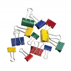 ΠΙΑΣΤΡΑ ΚΛΙΠ ΧΡΩΜΑΤΙΣΤΗ 19,25,32 ΜΜ ΑΣΟΡΤΙ ΧΡΩΜΑΤΑ, ΚΟΥΤΙ 12 ΤΕΜΑΧΙΩΝ WESTCOTT