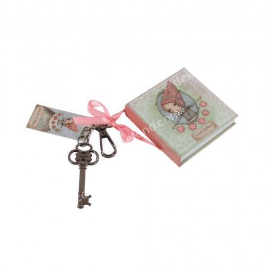 μπρελοκ μπλοκακι santoro mirabelle grace 08.00.0322