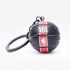 μπρελοκ 3d μπαλα nba black logo bmu 08.00.0334