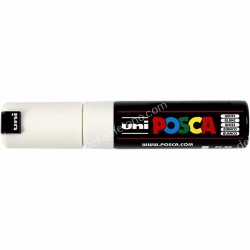ΜΑΡΚΑΔΟΡΟΣ UNI POSCA PC-8K ΑΣΠΡΟ