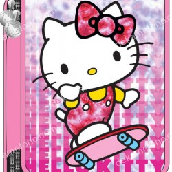 ΚΑΣΕΤΙΝΑ ΔΙΠΛΗ ΓΕΜΑΤΗ HELLO KITTY TIE DYE            335-71100