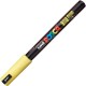 μαρκαδοροσ λεπτοσ uni posca 0.7mm pc-1mr κιτρινο 02.03.0082