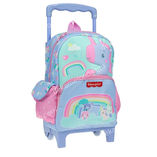 τσαντα τρολλευ νηπιου mini unicorn fisher price 03.00.0062