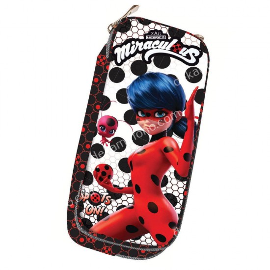 κασετινα οβαλ ladybug dots 04.01.0039