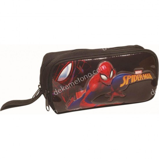 κασετινα οβαλ spiderman black 04.01.0054