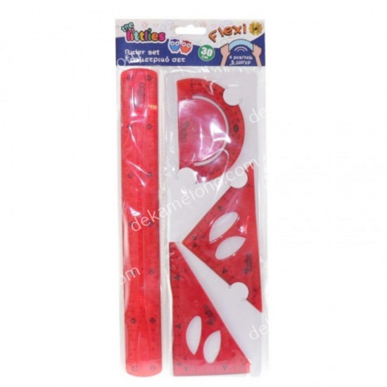 γεωμετρικο σετ flexi 4tem 30cm 02.20.0008