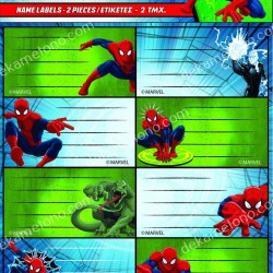 ΕΤΙΚΕΤΕΣ ΣΧΟΛΙΚΕΣ SPIDERMAN