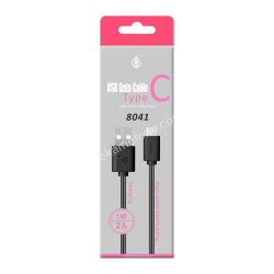 ΚΑΛΩΔΙΟ TYPE C USB 2.0 1m MTK  ΜΑΥΡΟ