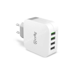 ΦΟΡΤΙΣΤΗΣ ΤΑΞΙΔΙΟΥ 4.8A 4USB TC4USBTURBO ΛΕΥΚΟΣ