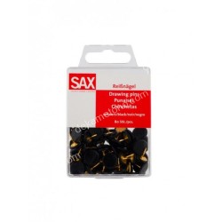 ΠΙΝΕΖΕΣ SAX ΧΡΩΜΑ ΜΑΥΡΟ 80ΤΕΜ