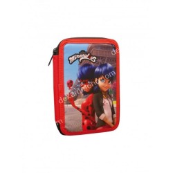 ΚΑΣΕΤΙΝΑ ΓΕΜΑΤΗ ΔΙΠΛΗ GIM MIRACULOUS LADYBUG 346-01100