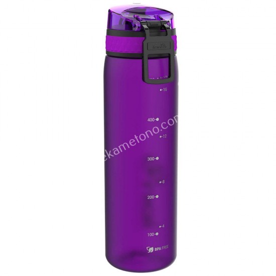 παγουρι slim 500ml μωβ ion8 04.03.0041