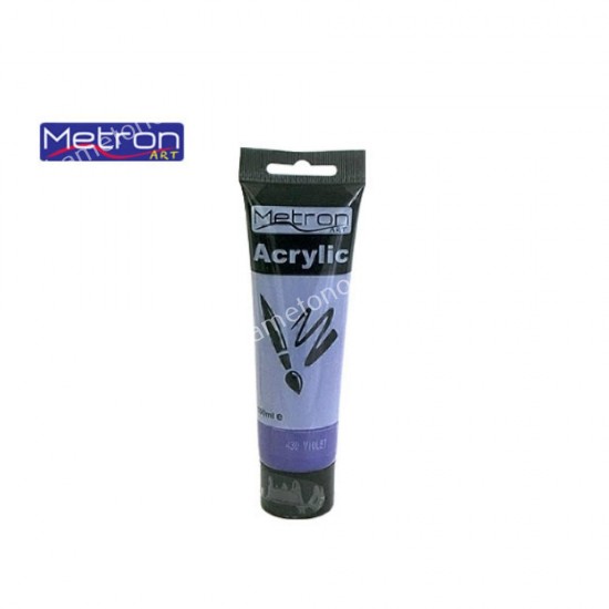 χρωμα ακρυλικο 100ml 559 violet metron art 07.00.0508
