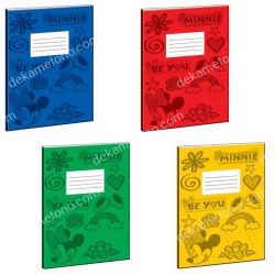 ΤΕΤΡΑΔΙΟ ΚΑΡΦΙΤΣΑ ΜΟΝΟΧΡΩΜΟ MINNIE 