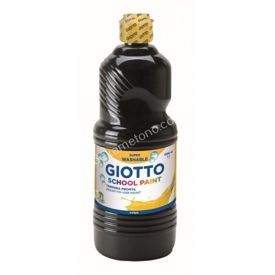 τεμπερα giotto σχολικη 1000ml μαυρο 02.04.0034